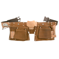 กระเป๋าเครื่องมือหนังแบบคาดเอว Double Pouch Holder With Belt - A500